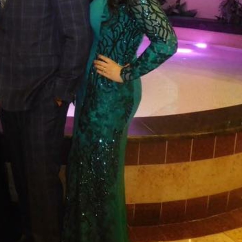 Custom made gown